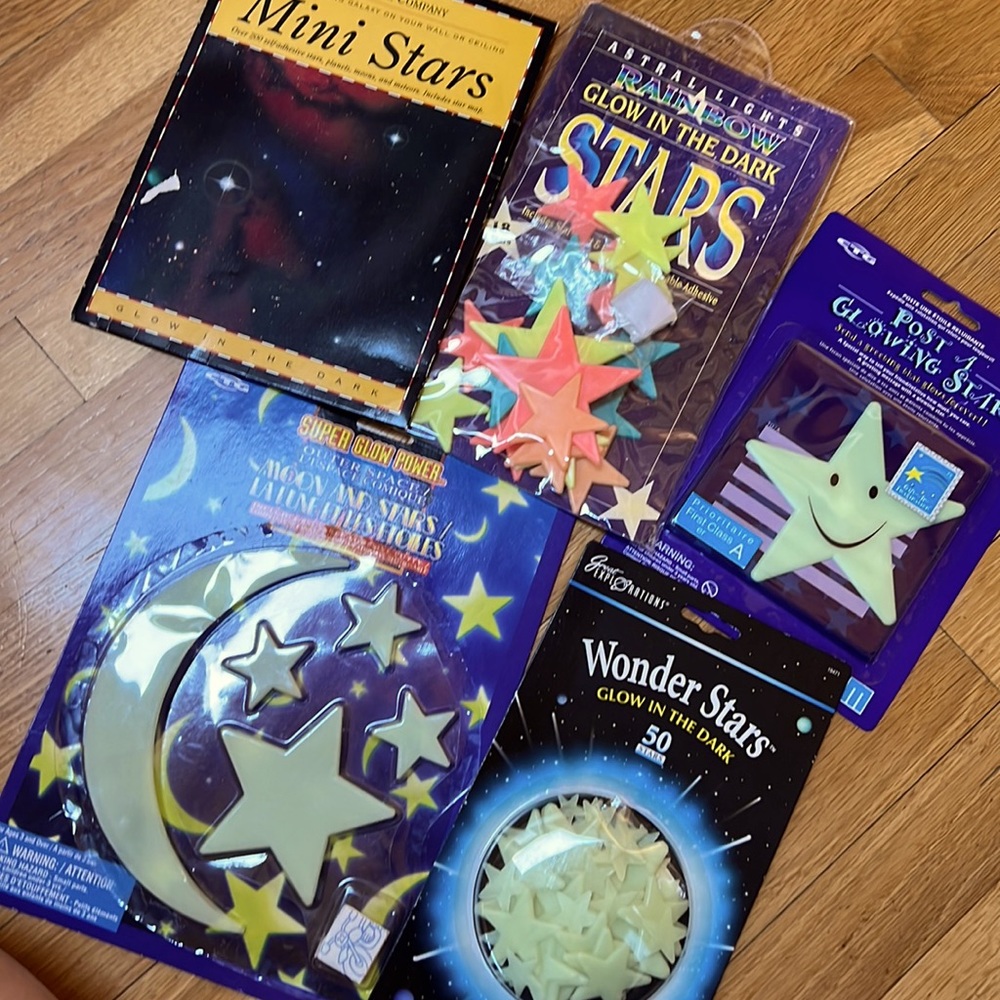 Assortment of Glow in the Dark Stars